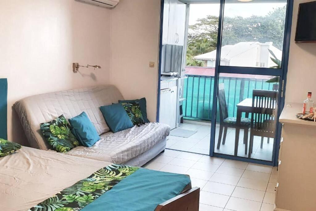 Superbe studio, à 20 mètres de la plage, accès direct Grande Plage Diamant Le Diamant Exterior foto